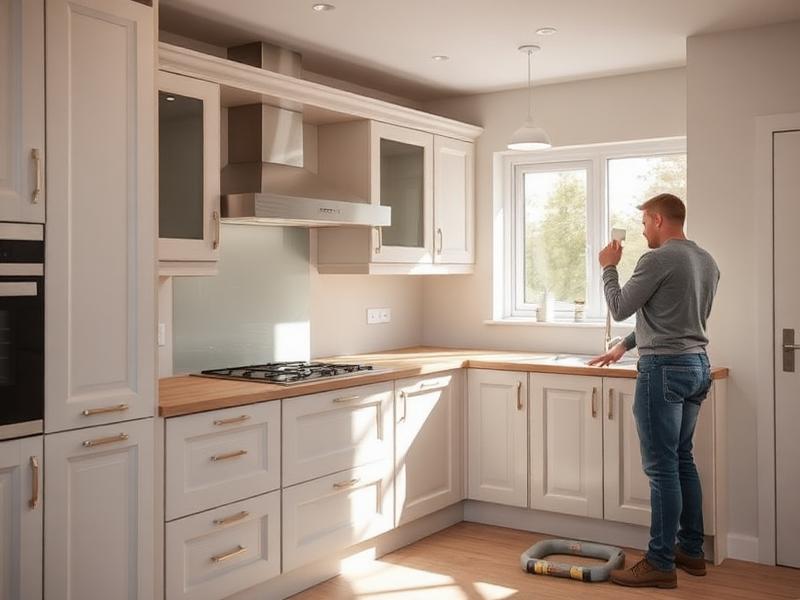 Fine Fit Kitchen Installations professional installer at work