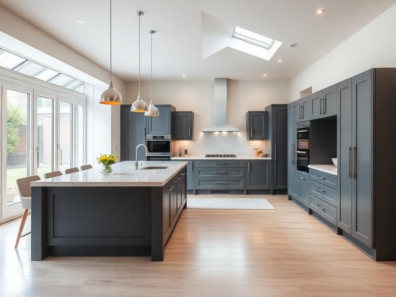 Open plan kitchen diner, Fareham